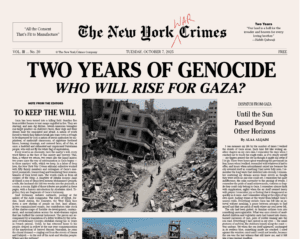 The NY War Crimes: TWO YEARS OF GENOCIDE—WHO WILL RISE FOR GAZA